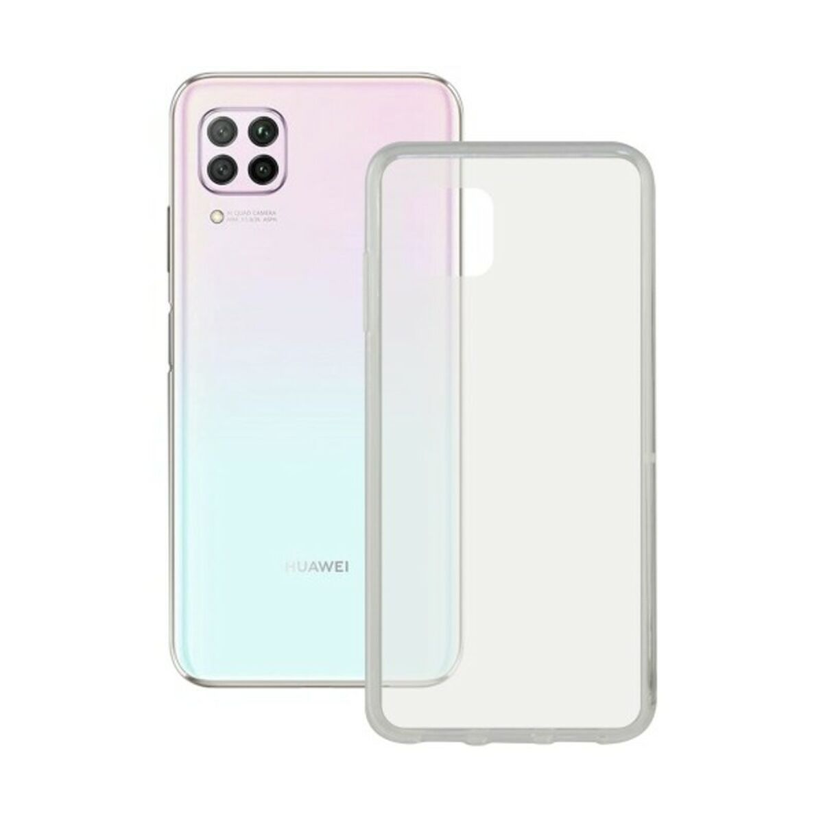 Custodia per Cellulare con Bordo TPU Huawei P40 Lite Contact Flex Trasparente