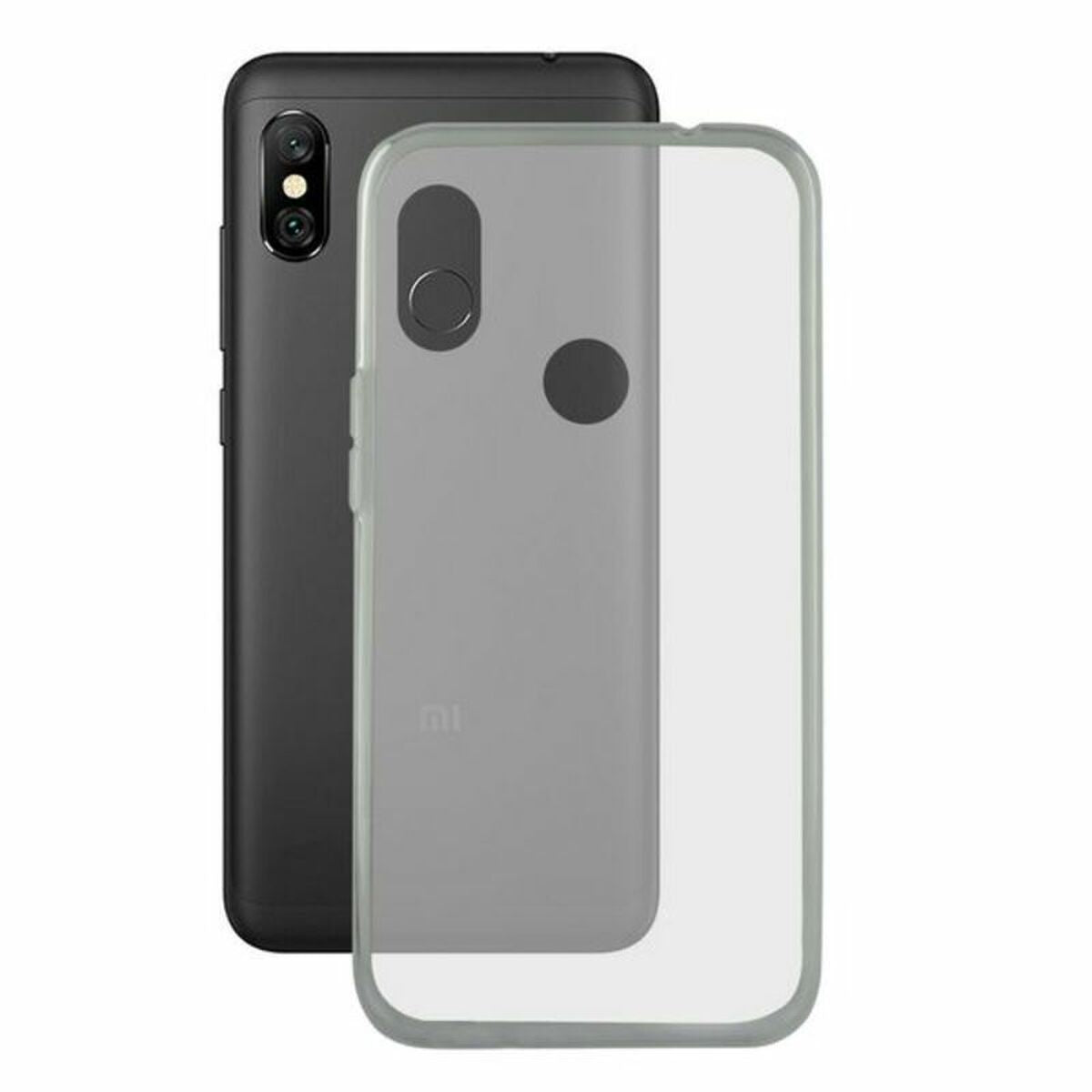 Custodia per Cellulare Xiaomi Redmi Note 6 Pro KSIX Flex TPU Trasparente