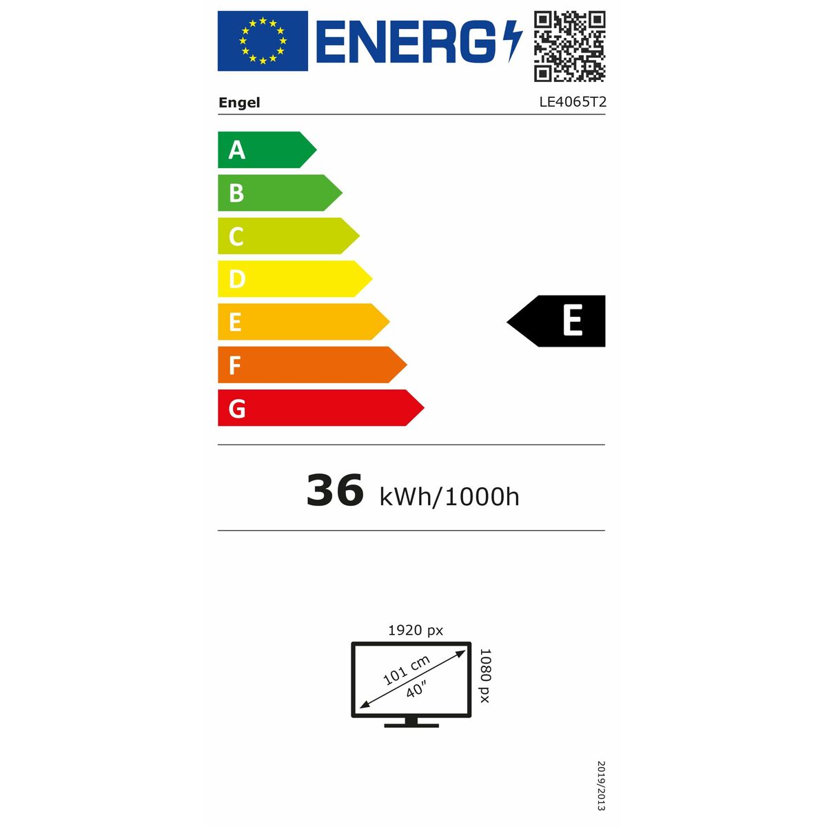 Televisione Engel LE4065T2 Full HD 40" LED