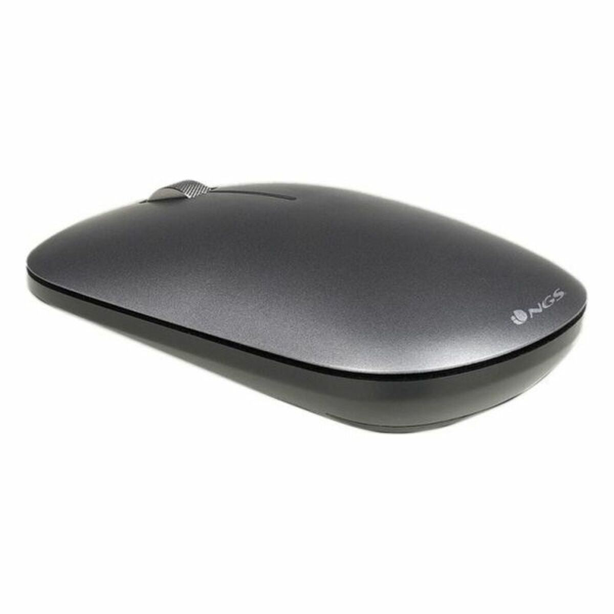 Tastiera e Mouse Wireless NGS MATRIXKIT Nero Qwerty in Spagnolo Grigio