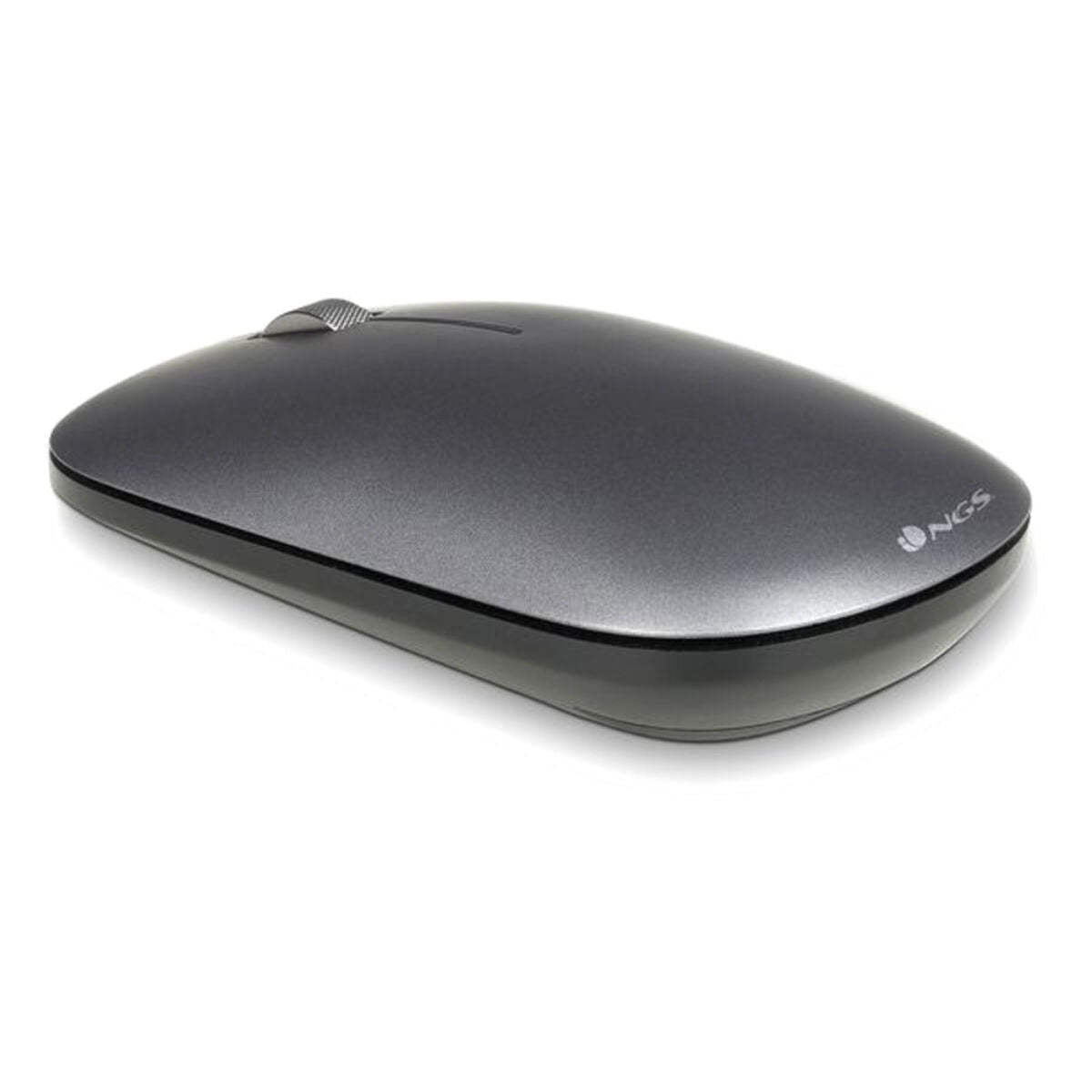Tastiera e Mouse Wireless NGS MATRIXKIT Nero Qwerty in Spagnolo Grigio