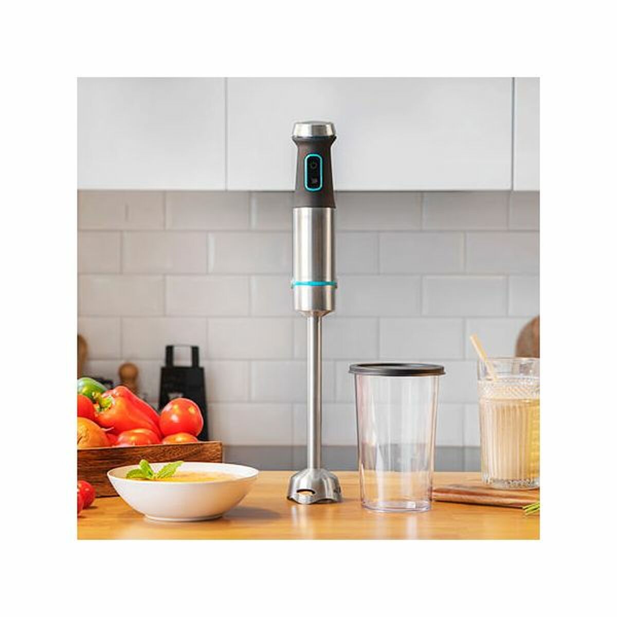 Frullatore ad Immersione Power TitanBlack 1200 XL Cecotec 4290 1200 W Acciaio