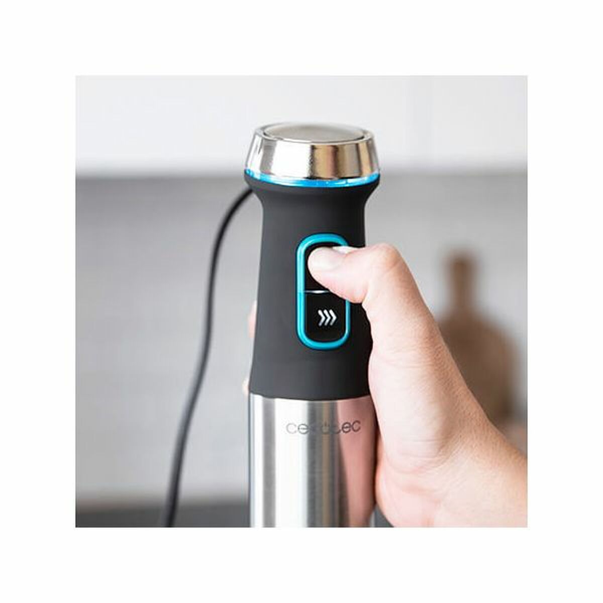 Frullatore ad Immersione Power TitanBlack 1200 XL Cecotec 4290 1200 W Acciaio