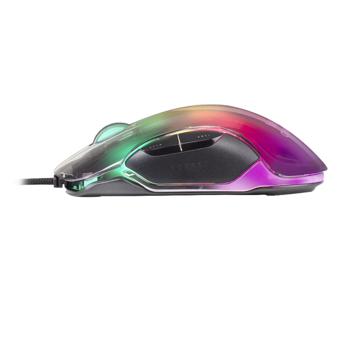 Mouse Mars Gaming MMGLOW Multicolore Nero