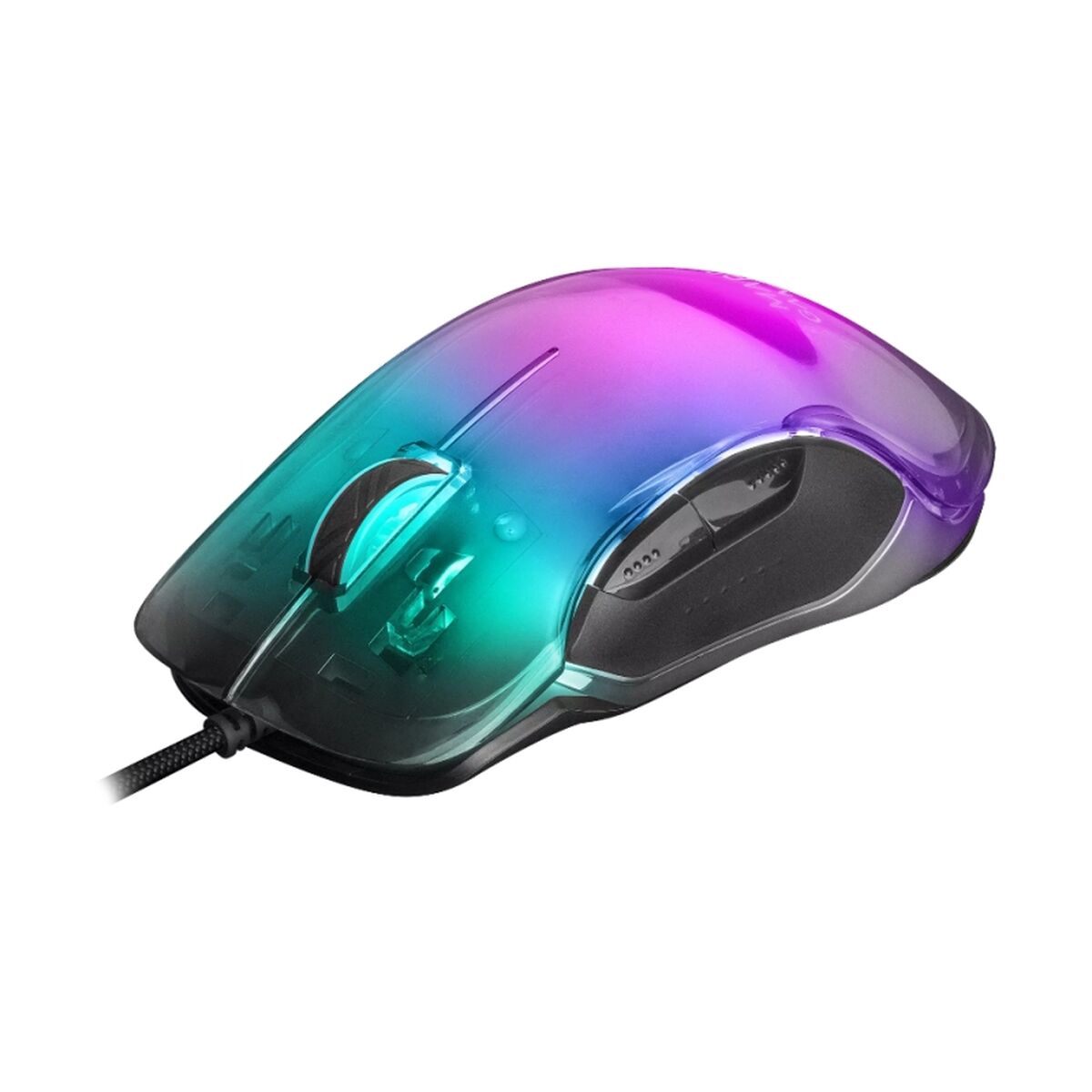 Mouse Mars Gaming MMGLOW Multicolore Nero
