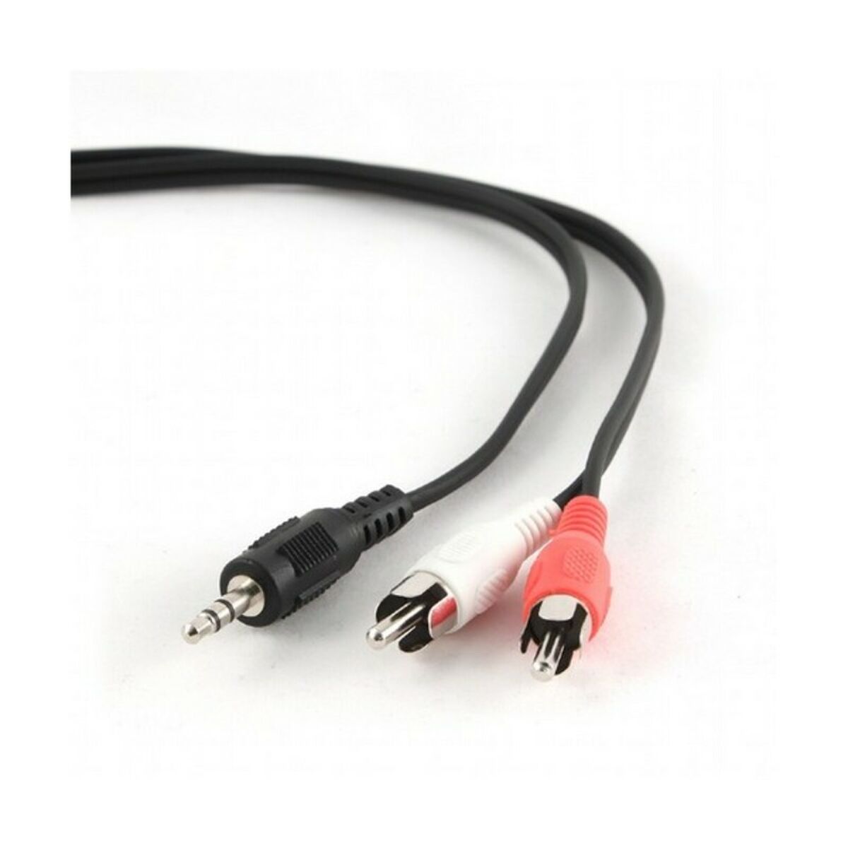 Cavo Audio Jack (3,5 mm) con 2 RCA GEMBIRD CCA-458-2.5M 2,5 m Nero