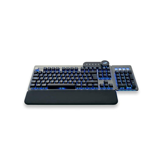 Tastiera Mountain Everest Max Qwerty in Spagnolo Grigio scuro