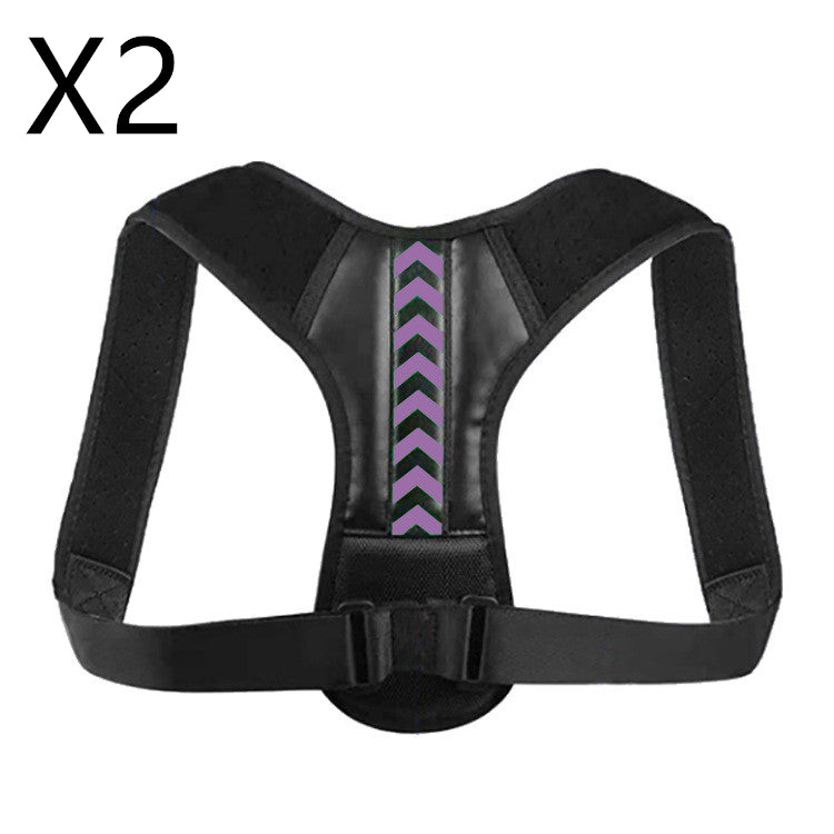 Correttore posturale posteriore Cintura clavicola regolabile Colonna vertebrale Spalla posteriore Lombare Uomo Donna Correzione della postura