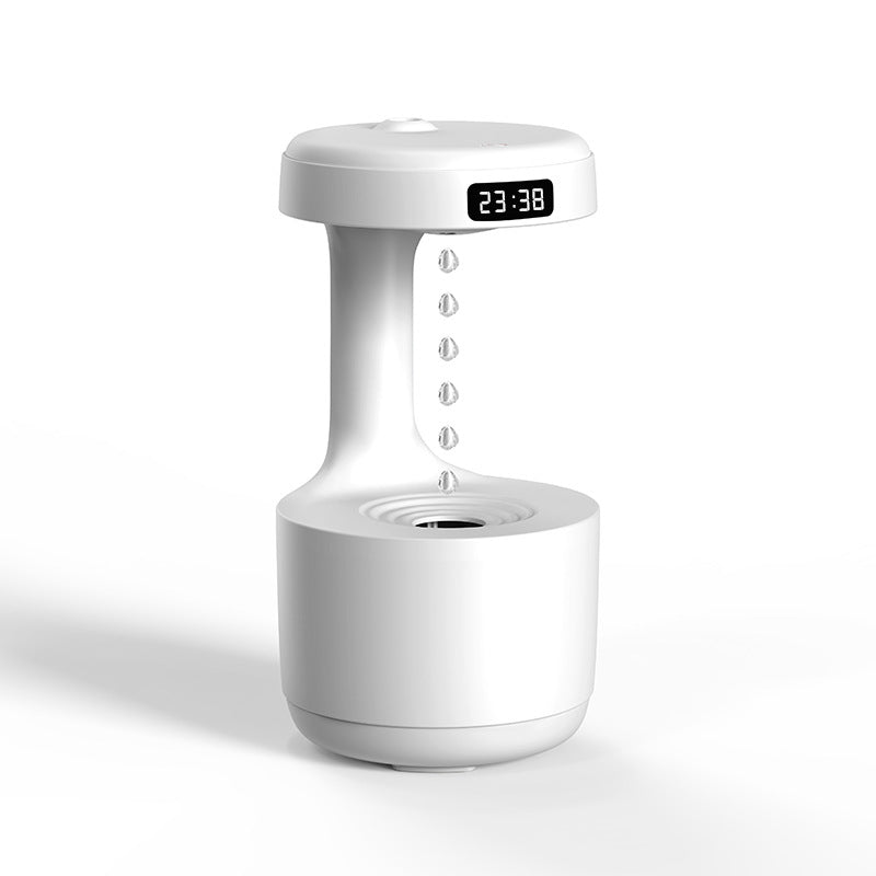Umidificatore d'aria antigravitazionale Umidificatore controcorrente muto Gocce d'acqua levitanti Nebulizzatore freddo Fogger Alleviare la fatica
