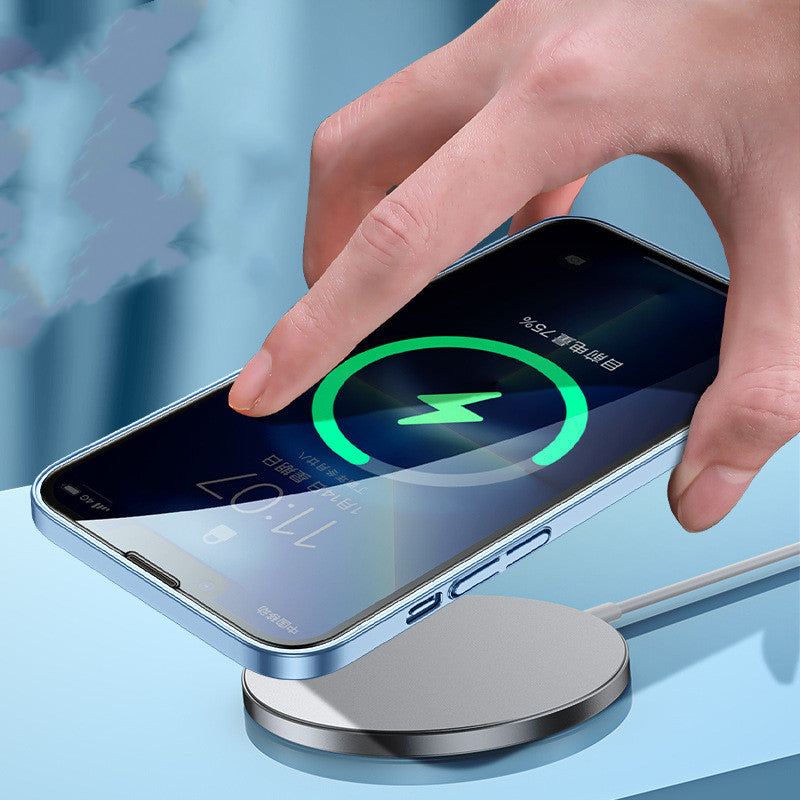 Custodia per telefono smerigliata ricaricabile magnetica