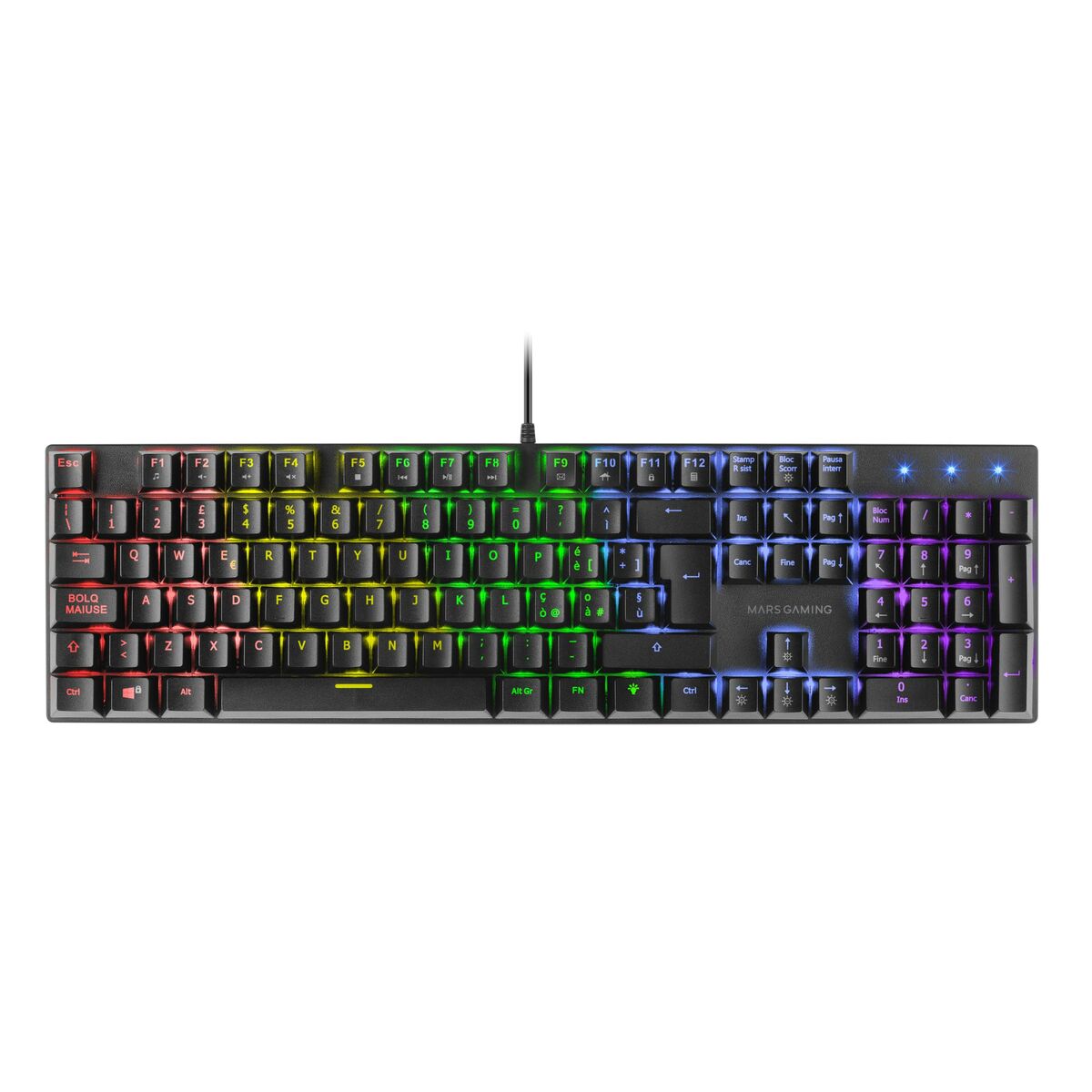 Tastiera per Giochi Mars Gaming MK422 Qwerty Italiano (Ricondizionati A)