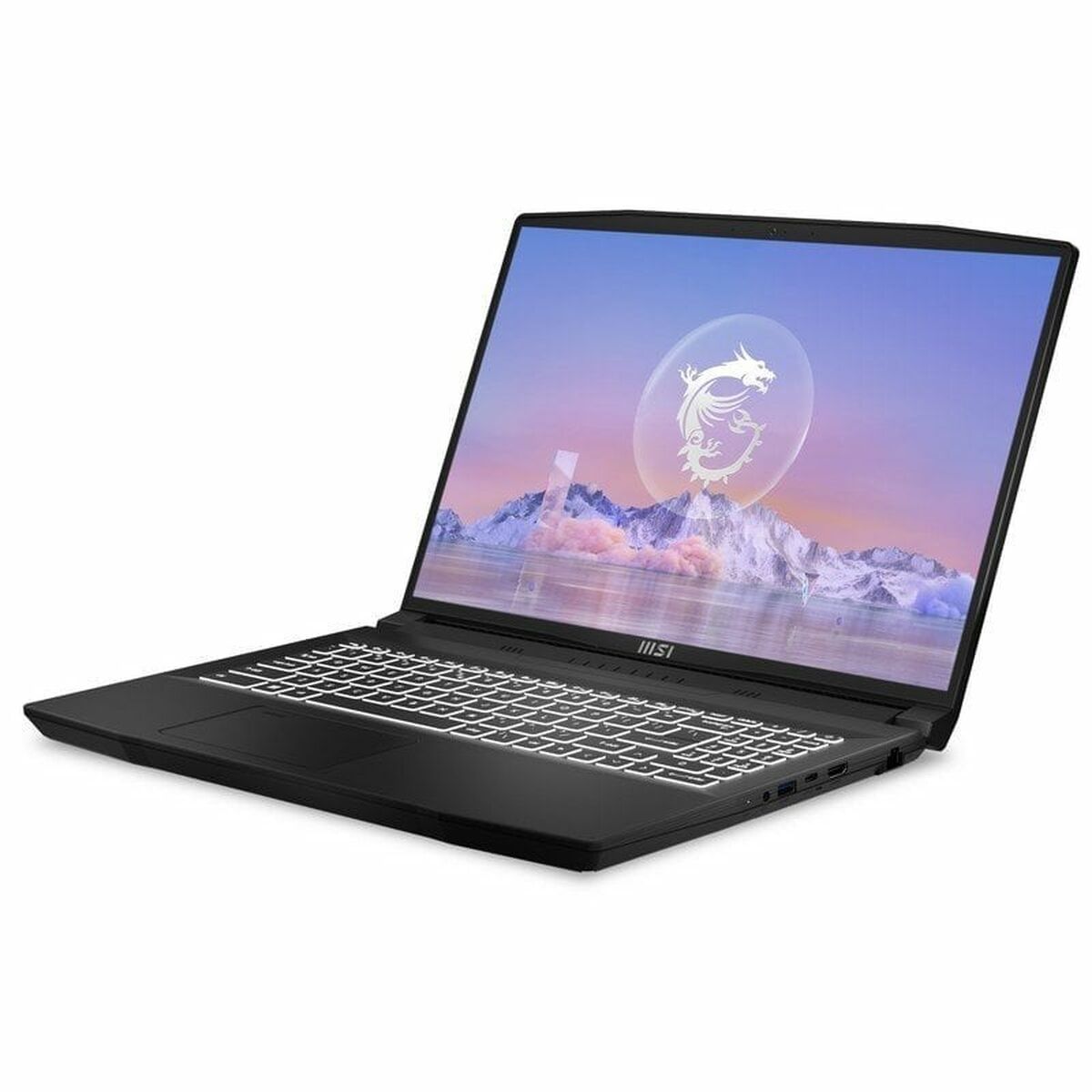 Laptop MSI Creator M16 B13UDX-687XES 16" Intel Core i7-13700H 16 GB RAM 1 TB SSD NVIDIA GeForce RTX 3050 Qwerty in Spagnolo