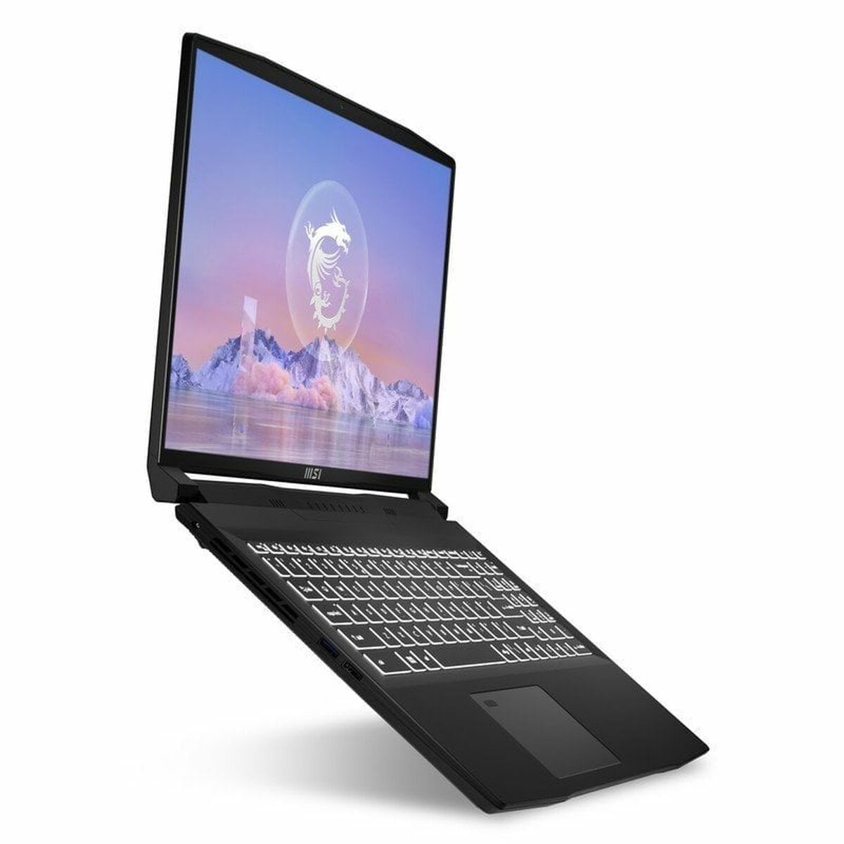Laptop MSI Creator M16 B13UDX-687XES 16" Intel Core i7-13700H 16 GB RAM 1 TB SSD NVIDIA GeForce RTX 3050 Qwerty in Spagnolo