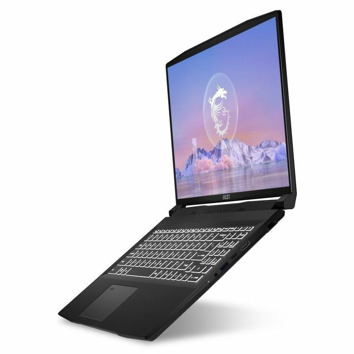Laptop MSI Creator M16 B13UDX-687XES 16" Intel Core i7-13700H 16 GB RAM 1 TB SSD NVIDIA GeForce RTX 3050 Qwerty in Spagnolo