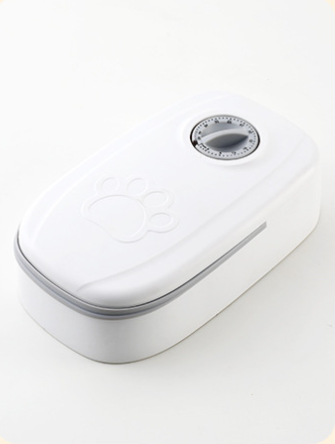 Alimentatore automatico per animali domestici Dispenser di alimenti intelligenti per gatti Cani Timer Ciotola in acciaio inossidabile Auto Cane Gatto Alimentazione per animali domestici Forniture per animali domestici