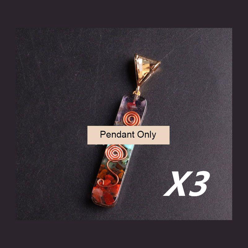 碎石七轮灵魂吊坠