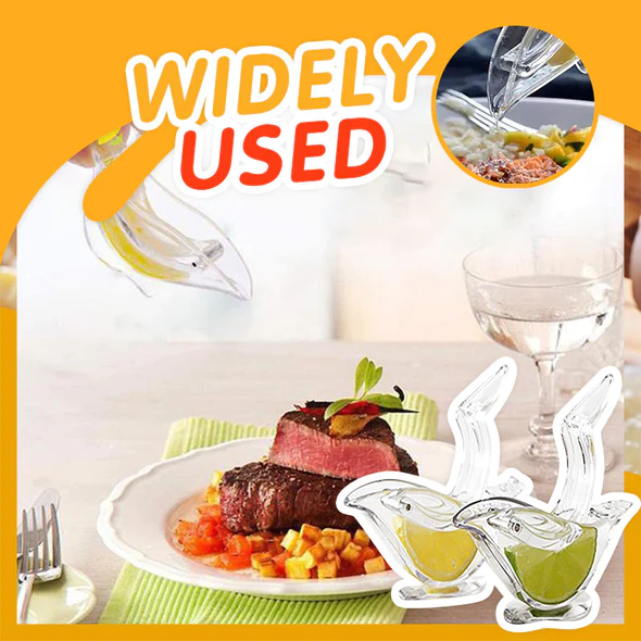 Spremiagrumi Manuale Acrilico Trasparente Elegance A Forma Di Uccello Spremiagrumi Utensili Da Cucina Gadget