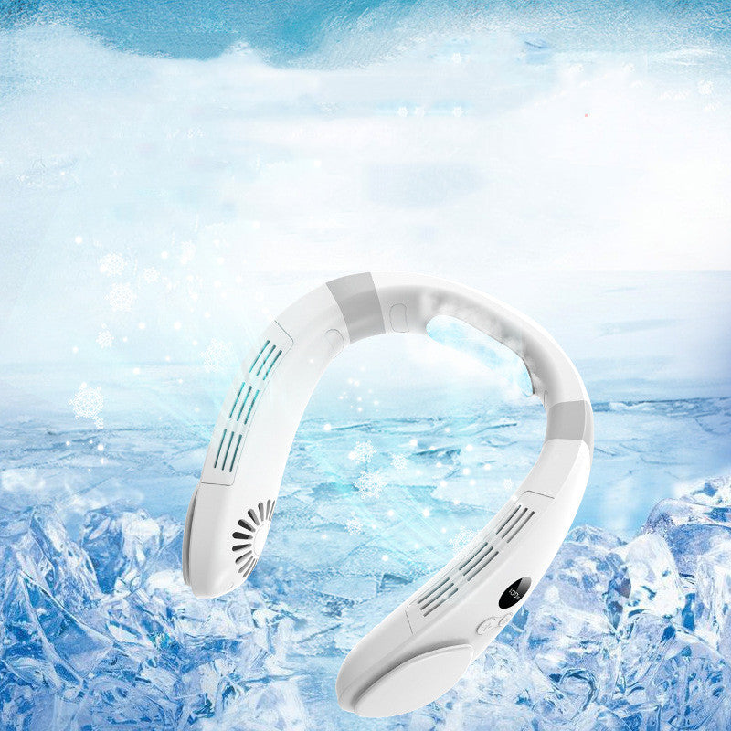 Gadget estivi per il dispositivo di raffreddamento del collo del ventilatore portatile di moda all'aperto