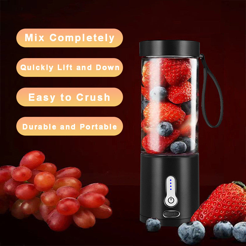 Nuovo frullatore portatile Estrattore di succo azionato a mano Forniture da cucina portatili per la cottura della frutta