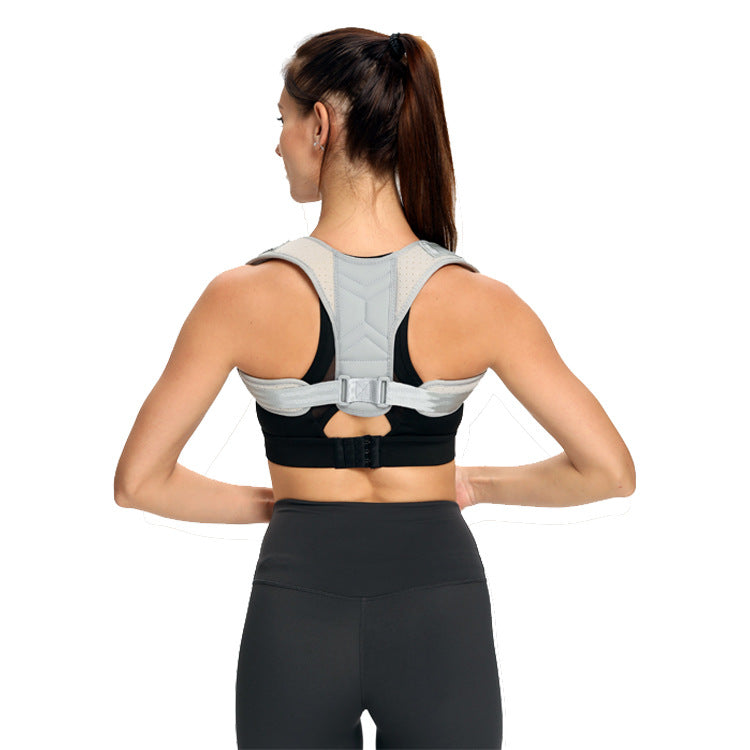 Correttore posturale posteriore Cintura clavicola regolabile Colonna vertebrale Spalla posteriore Lombare Uomo Donna Correzione della postura