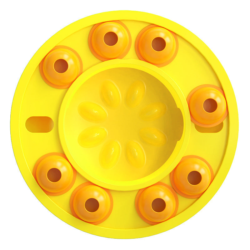 Cane Animali domestici Puzzle Giocattoli Alimentatore lento Aumento interattivo Cucciolo IQ Distributore di cibo Mangiare lentamente Ciotola antiscivolo Gioco di addestramento per cani