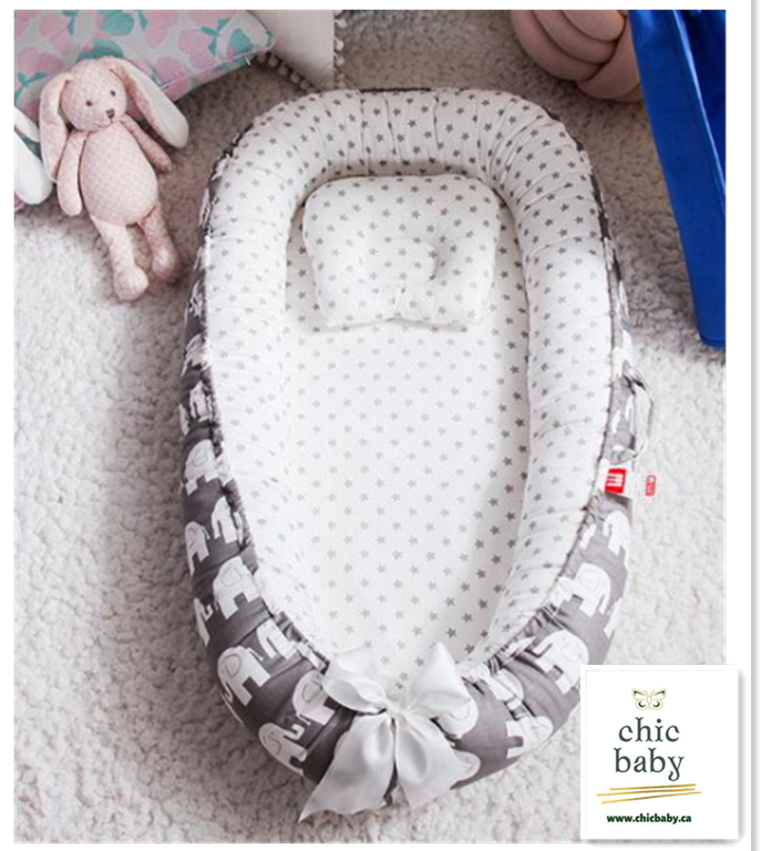 Lettino da viaggio per culla portatile rimovibile e lavabile per bambini Culla in cotone per bambini