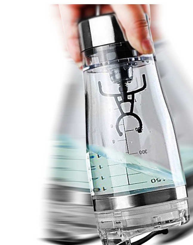 USB Electric Protein Shaker Shake Bottle Milk Coffee Blender Kettle Sports &amp; Fitness Charging Electric Shaker Cup
