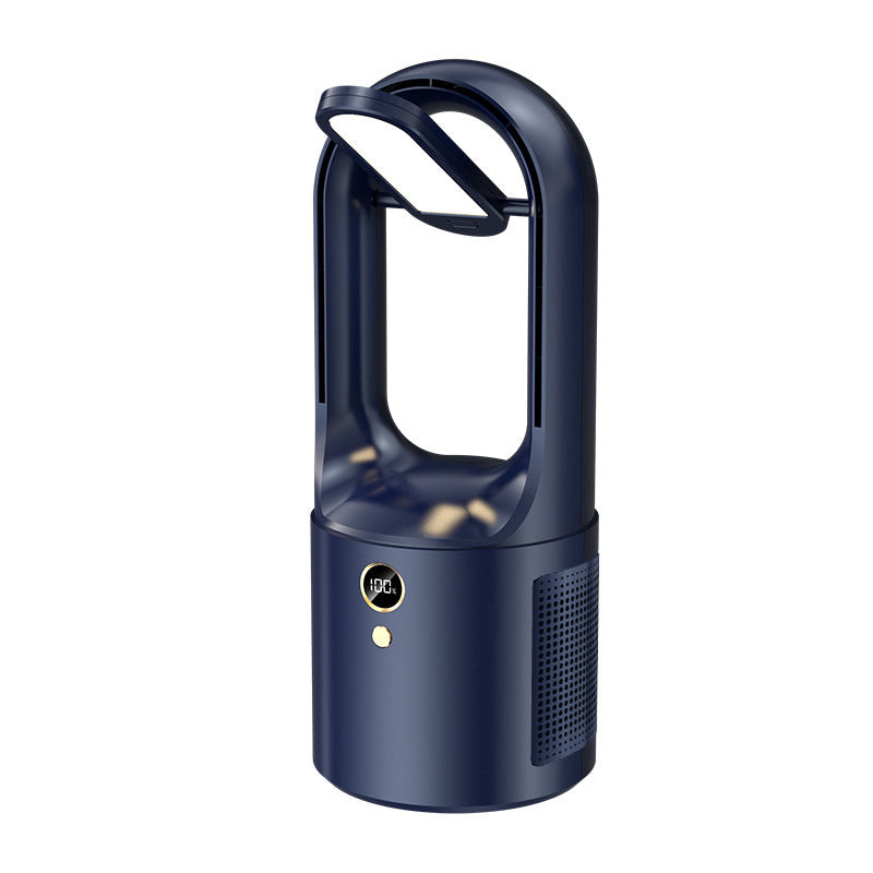 Leafless Fan and Night Light USB Charging