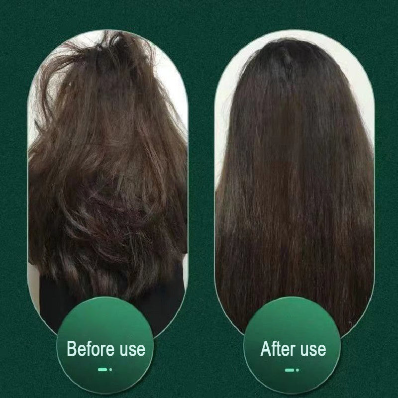 Nuova piastra per capelli 2 in 1, pettine caldo, arricciacapelli a ioni negativi, spazzola per capelli elettrica a doppio scopo