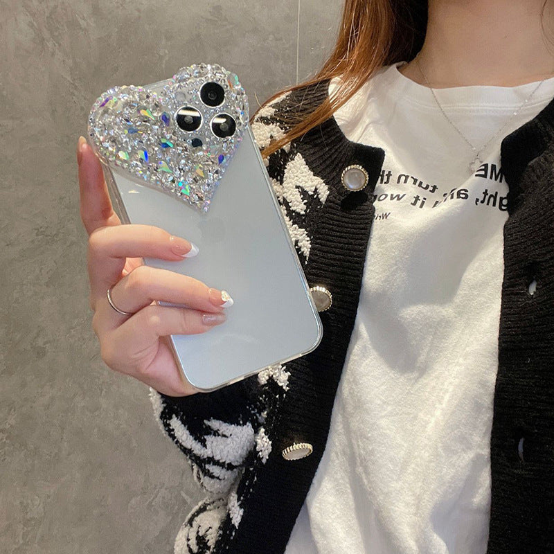 Cover per telefono con strass moda donna